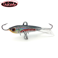 TAKEDO SP10 60MM 10.5G Ice Fishing Lure Blancer Ice Fishing Hook Ice Jigging Lure Wobblers For Trout Bass Pike Carp