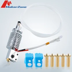 Impressora 3D Hotend V5 Vyper Kit de Atualização Para Anycubic 24v Todos Metal Longa distância J Cabeça Alto Fluxo Vulcão Hetablock DDE Extrusora