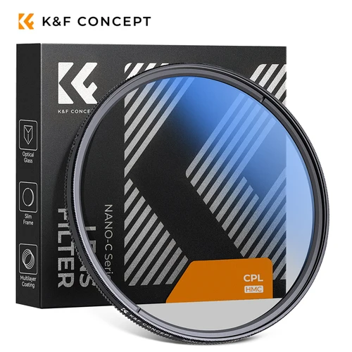 K & F Concept MC CPL filtro polarizador Circular Ultra delgado filtro de lente de cámara multicapa 37/40,5/43/49/52/55/58/62/67/72/77/82mm