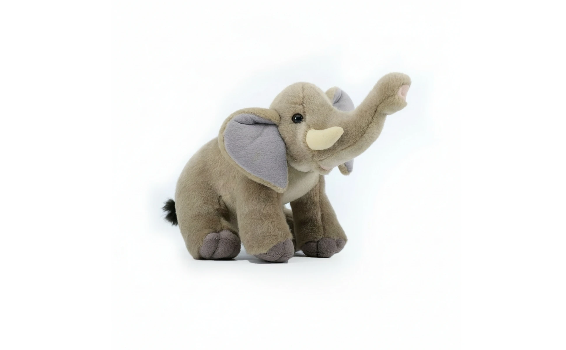 Elephant Stuffed Animal Soft Elephant Stuffed Toy Cuddly Fuzzy for Toddlers, Bedtime, Nursery Decor