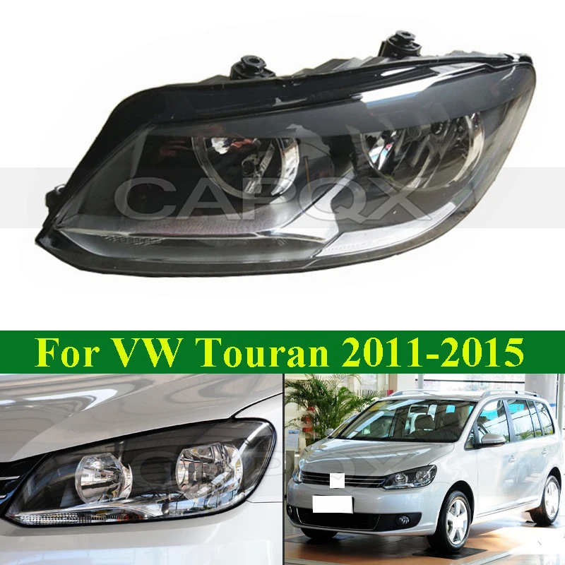 

CAPQX Галогенный передний бампер, головной фонарь для VW Touran 2011-2015, фара, передний указатель поворота