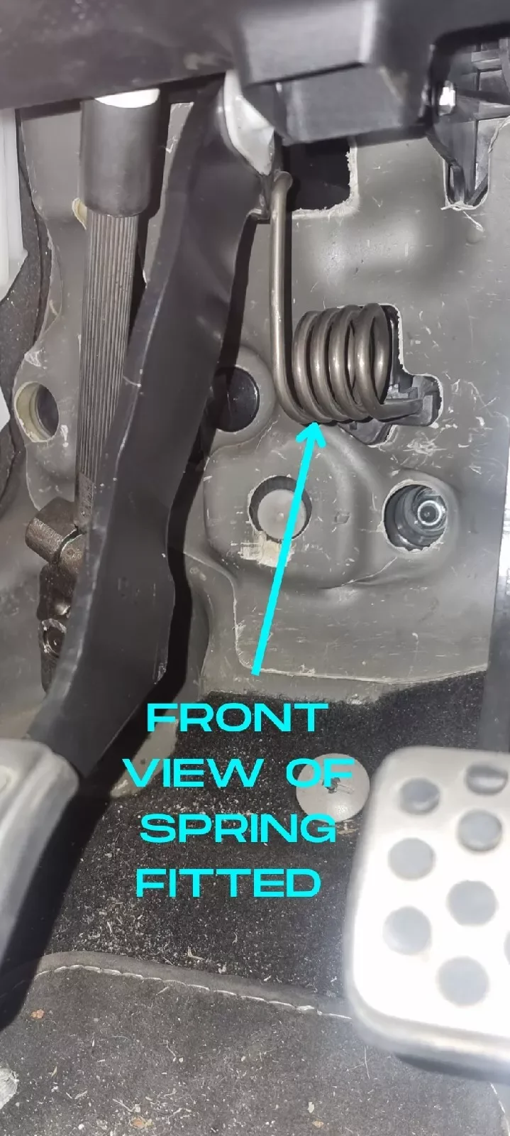 1 Pieza Resorte de Asistencia de Embrague para Chasis de Coche Corsa D E, Resorte de Retorno del Pedal de Embrague para Vauxhall Corsa, Accesorios y Piezas de Chasis de Coche