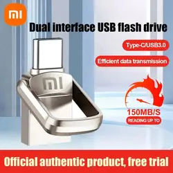 Xiaomi 2TB 1TB Usb Memory USB 3.0 Flash Drive 512G Type C Flash Pen Drive 128G Pendrive KeyChain Flash Memory Stick For Phone PC