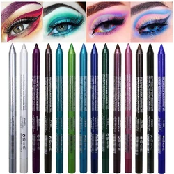 14 Colors Long-lasting Eye Liner Pencil Waterproof Pigment Eyeiner Pen Women Cosmetics Fashion Eye Shadow Pencil Makeup Tools