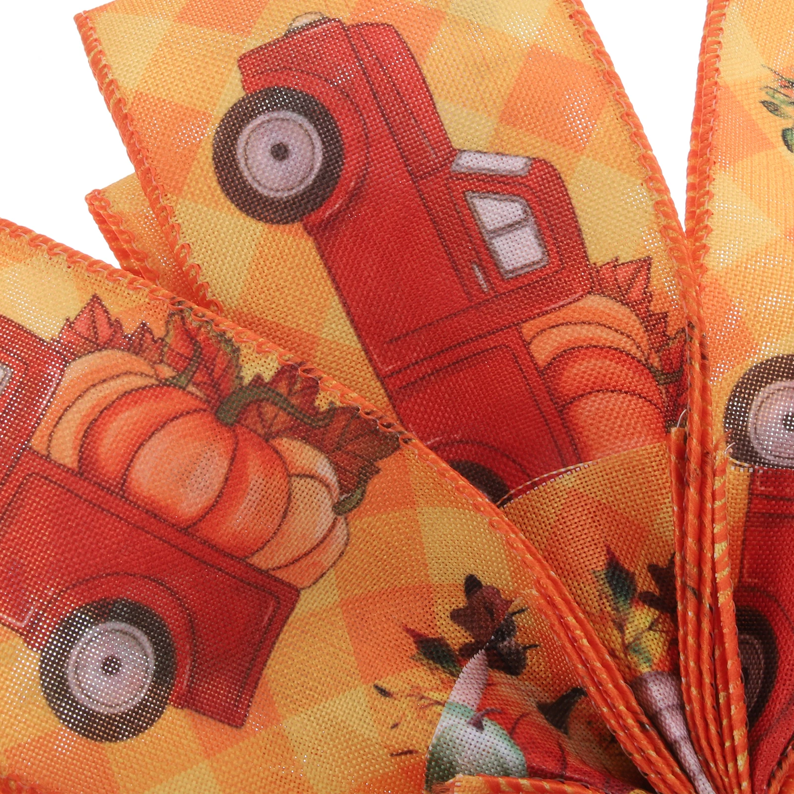 

Thanksgiving Decor Large Fall Bow Pumpkin Pine Cone Ribbon Harvest Festival Tree Topper Bows Home Party Supplies