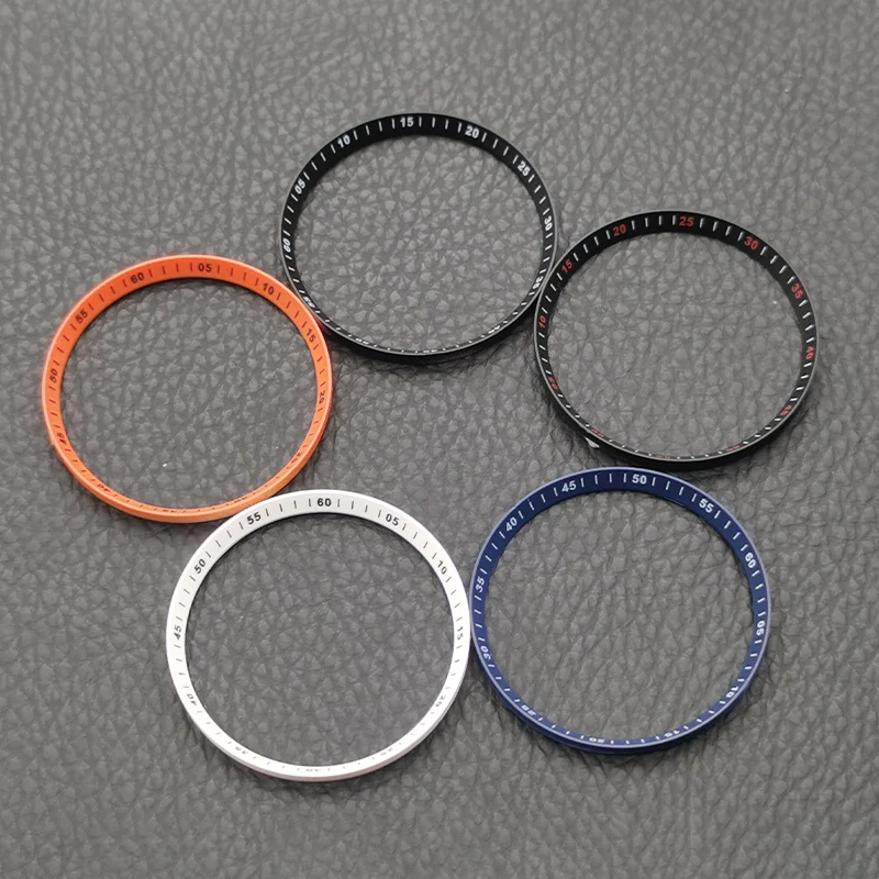 

30.5mmx27.3mm Watch Chapter Ring Fits Seiko SKX007 SKX009 SRPD Watch Cases Plasticsr Inner Ring NH35 NH36 Case Replace Parts