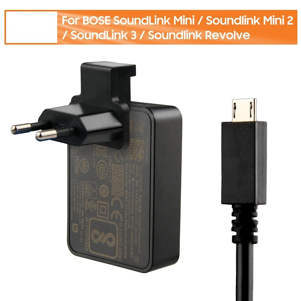 

Power Adapter Charging Charger For Bose Soundlink Mini 2 Mini 3 Soundlink Revolve + Wireless Bluetooth Speakers Adapter