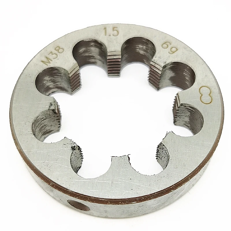 

1 шт. Метрическая круглая машинная резьбовая плашка M37 M38 M39 M40 с шагом резьбы 1.0/1.5/2/3 мм