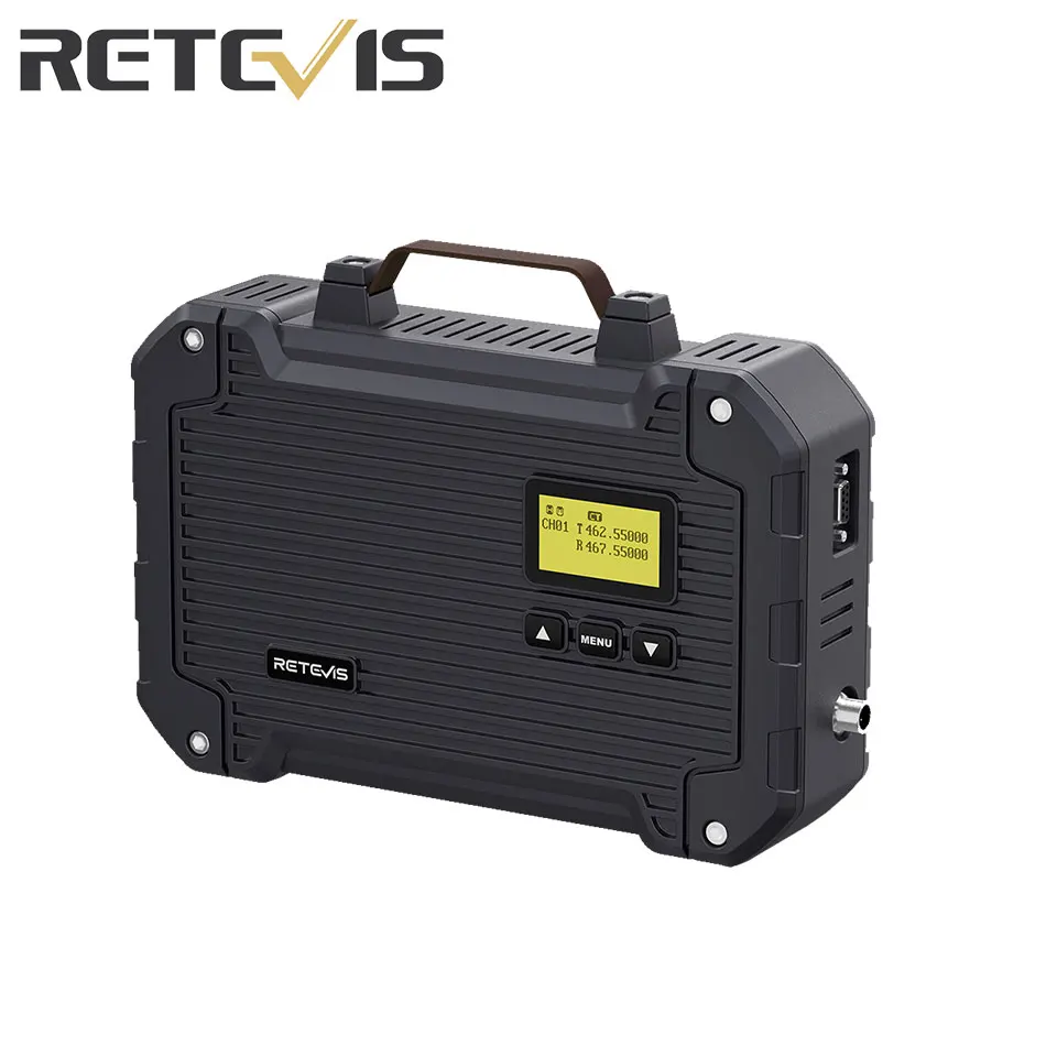 Retevis RT97L Analog Repeater Walkie Talkie GMRS Long Range Portable Two-Way Radio Powerful Toextend Communication Range