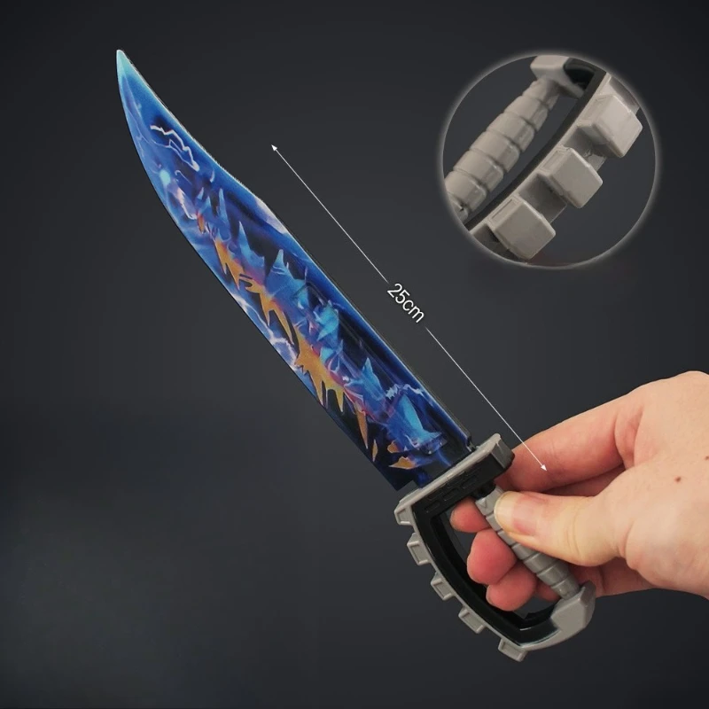Call of Duty-cuchillos de bolsillo de asalto para dibujar energía, accesorios de periféricos de juego, modelos de cuchillos a cuerpo, adornos artesanales de Metal, regalos, juguetes para niños