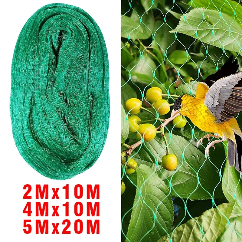 Rede de proteção anti-pássaros, cervo, aves, malha de 20/10m, jardim, plantas, árvores frutíferas, rede de esgrima para jardim