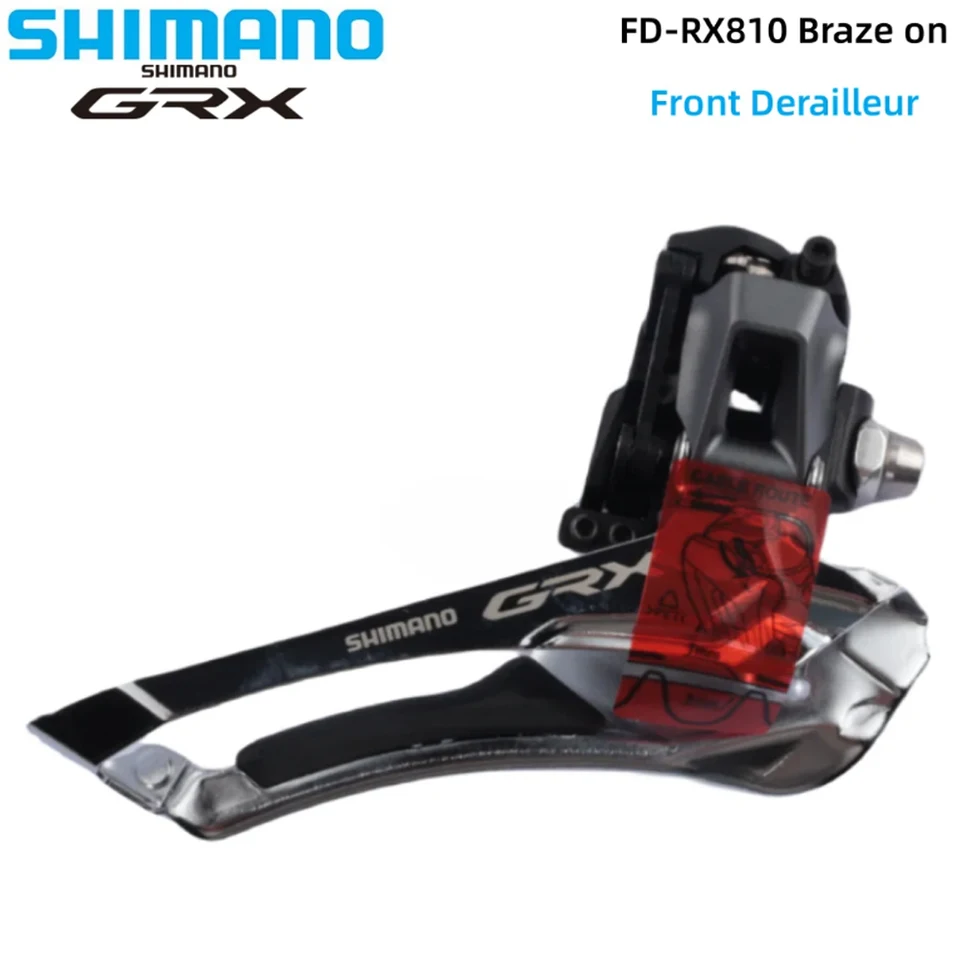 フロントおよびリアディレイラーSHIMANO-GRX rx810,2x11スピード
