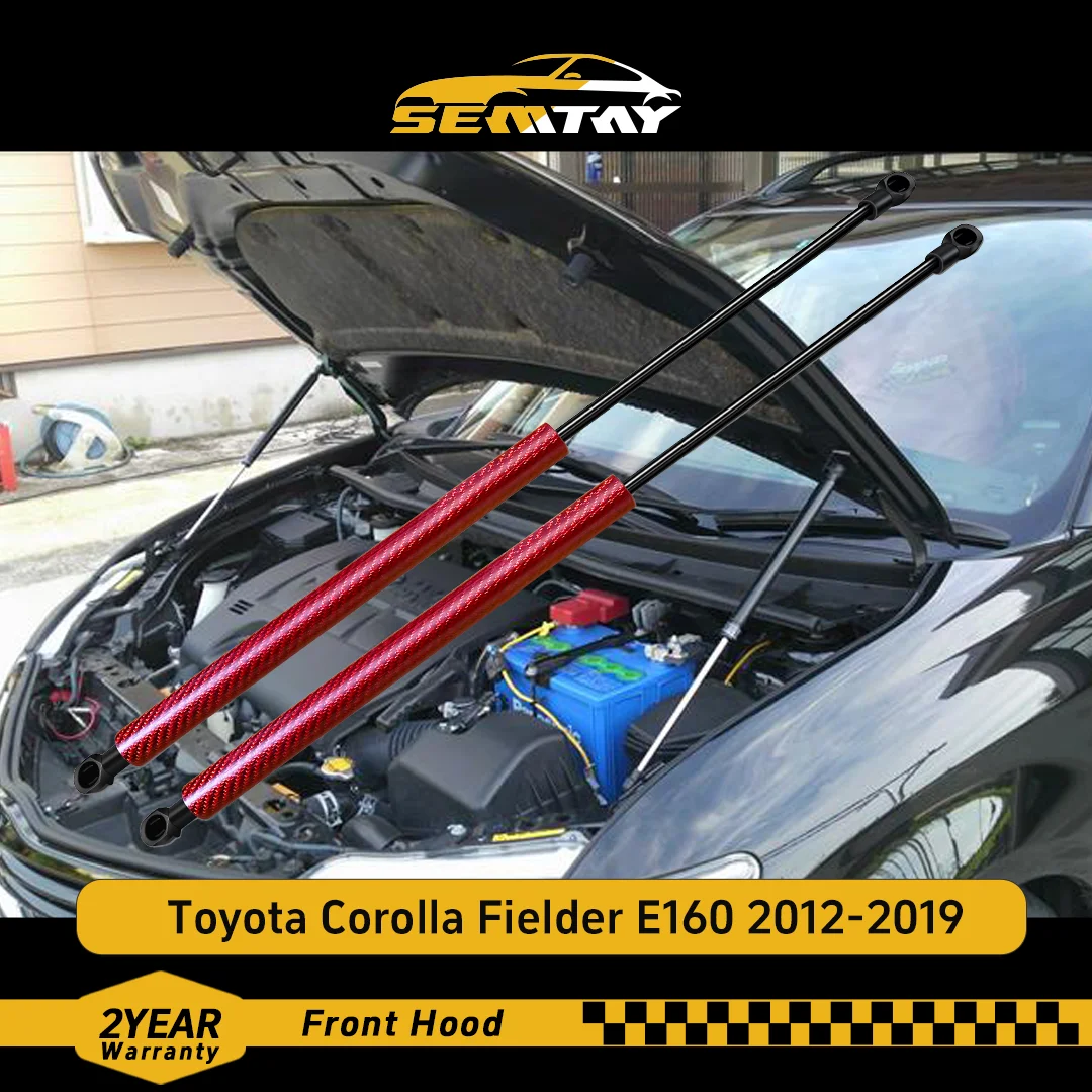 

SEMTAY Стойки капота, вспомогательные пружинные амортизаторы для Corolla Fielder E160 2012-2019, амортизаторы капота, демпфер, автозапчасти