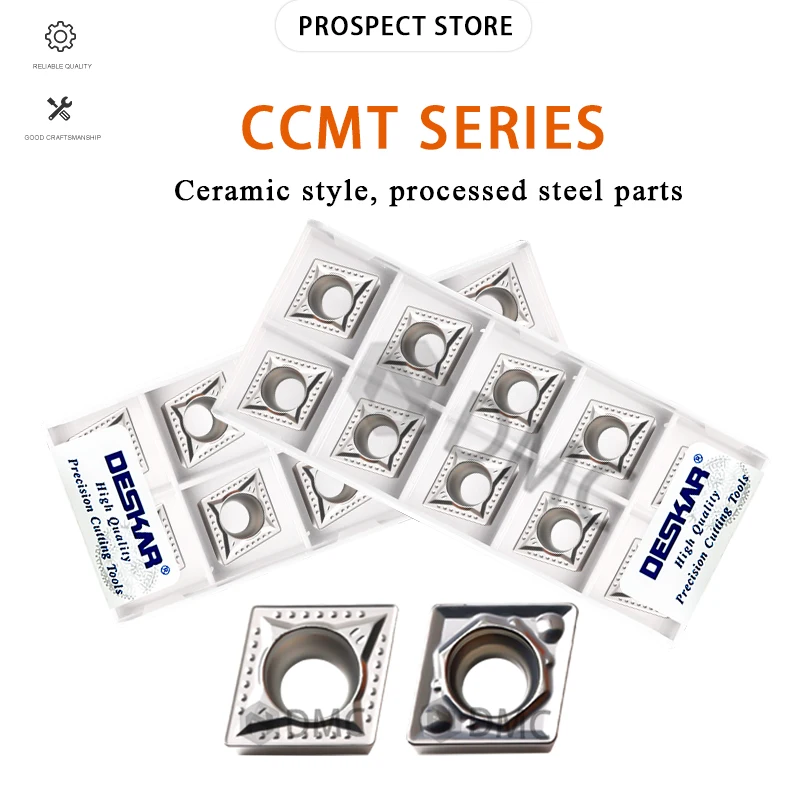 

10 шт. режущие инструменты CCMT060204 CCMT09T304 CCMT09T308 FG/HQ/MT/TC/PS LF90 токарный станок с числовым управлением керамика материал токарного лезвия