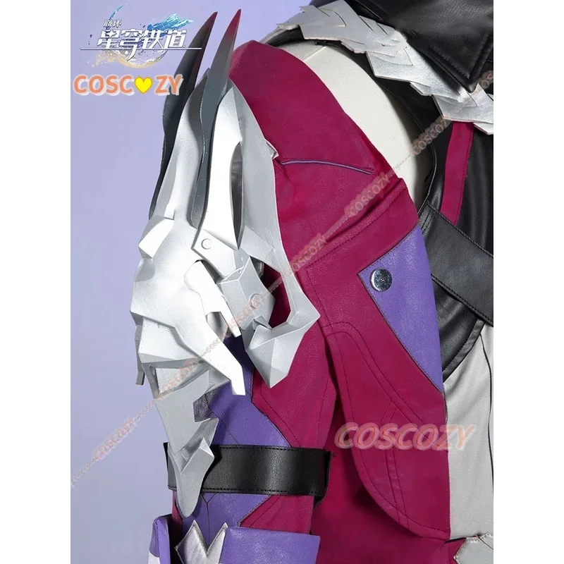 qq681 هونكاي ستار رايل سامبو كوسكي أزياء تنكرية شعر مستعار معطف السراويل قفازات لعبة موحدة المرتزقة العالم السفلي أسترال اكسبرس الرجال S