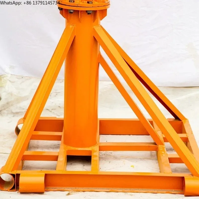 

Electric Household Crane 1 Ton Lifting Capacity Outdoor Brick Loading Machine 220V Small Decoration Crane for Home Use