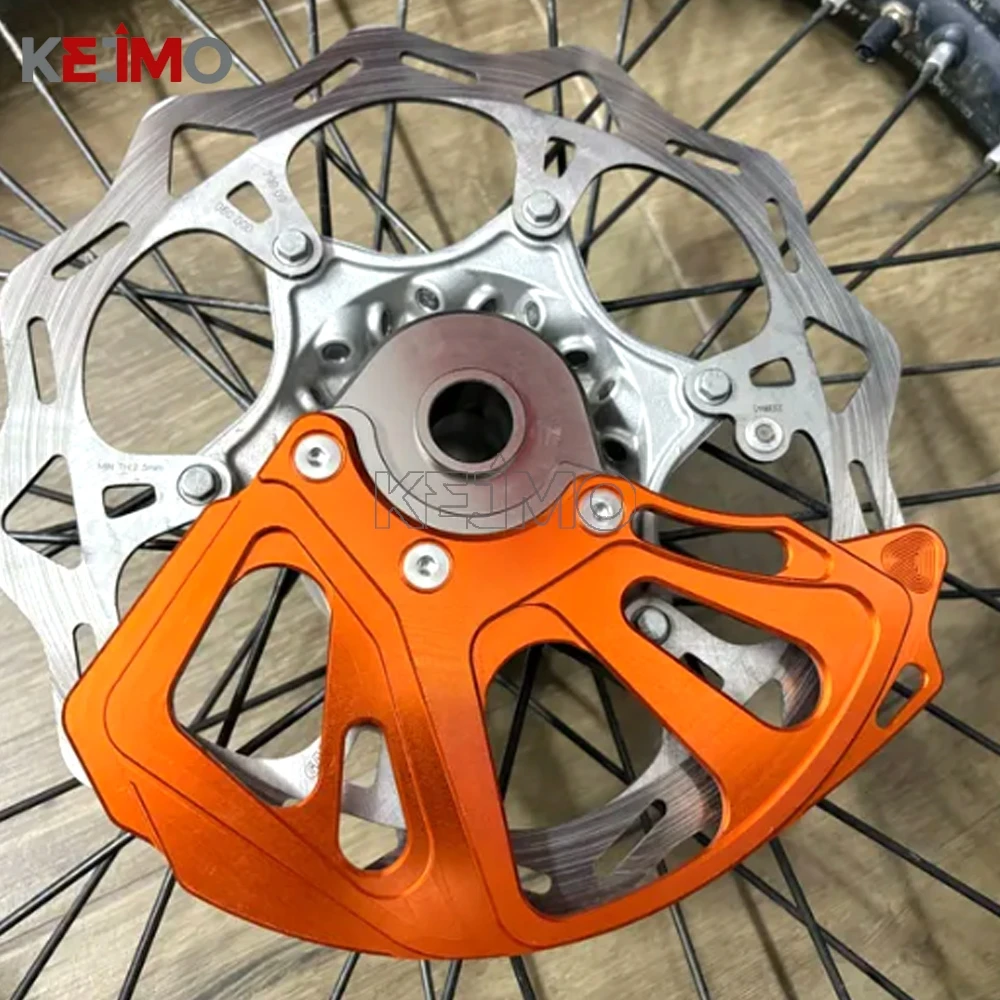 

Front Rear Brake Disc Guard Protector Cover For Husqvarna For GAS GAS For SX SX-F XC XC-F EXC EXC-F XC-W XCF-W 125-500 2016-2025