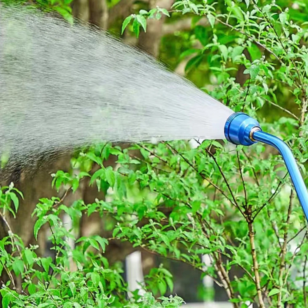 Watering Hose with Detachable Aluminium Body 1000 Holes Thumb Output Control and Non Slip Rubber Handle for Seedbeds and Lawns