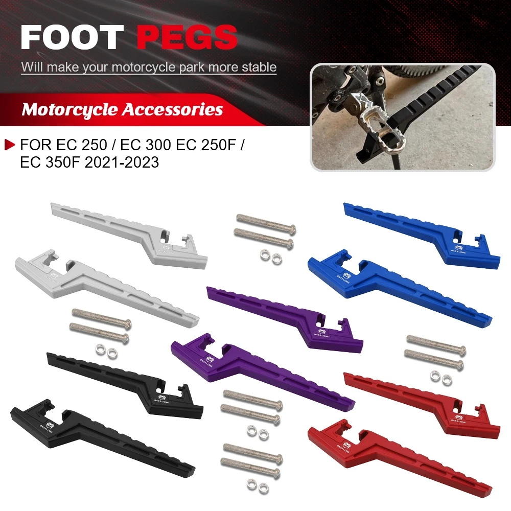 

For Gas Gas EC 250 / EC 300 EC 250F / EC 350F 2021-2023 Motorcycle Accessories Rear Foot Brake Pedal Extension Peg Footrest