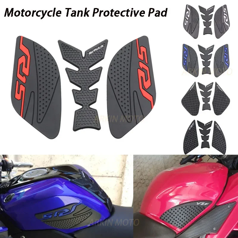 

For YZF-R15 YZF R15 YZFR15 Motorcycle Tank Pad Protector Sticker Decal Gas Knee Grip Tank Traction Pad Side
