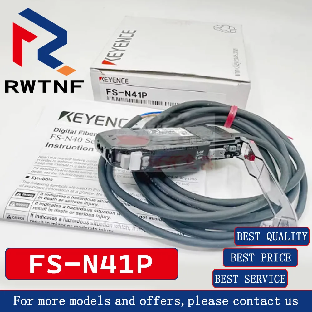 

Brand New Genuine FS-N41P KEYENCE digital fiber amplifier, warehouse stock