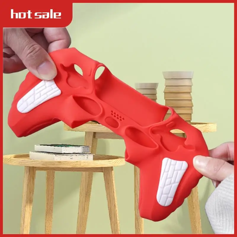 

Suitable For PS5 Handle Cover Silicone Protective Cover Anti-Slip And Anti-Sweat Rubber Cover Handle Accessories