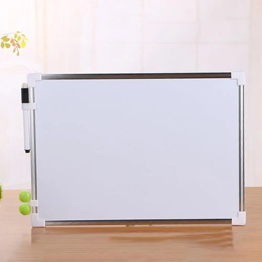 School Supplies Blackboard Double-sided Magnetic Erasable Whiteboard Writing Drawing Wipe Board Stationery Office