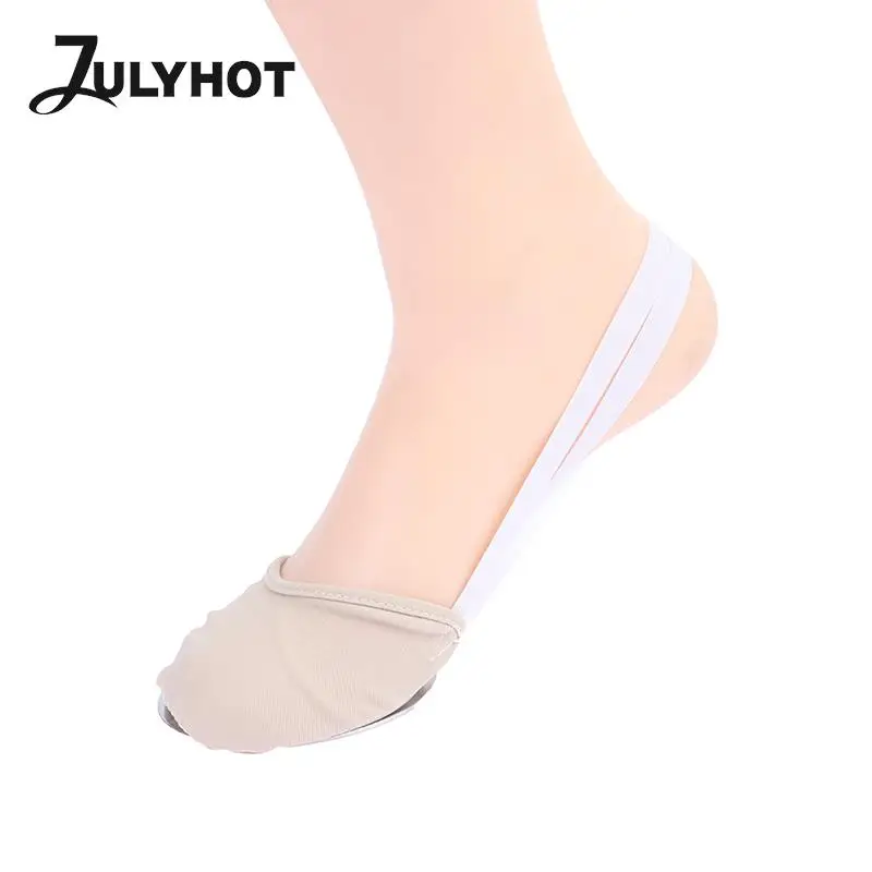 1Pair half length rhythmic gymnastic shoes Sheepskin soft bottom child adult Gymnastics dance Shoes dancing Soft Half Shoes