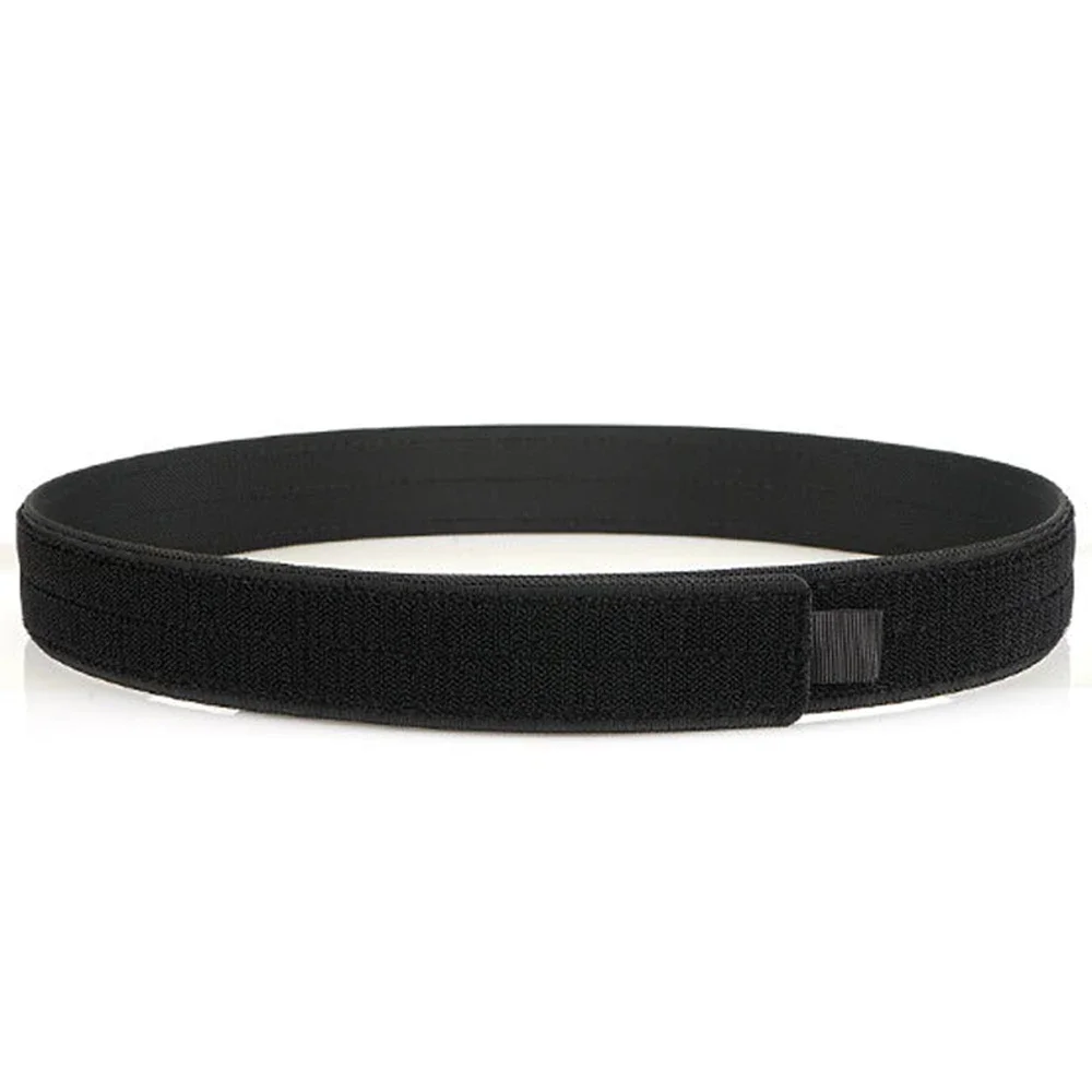 Taktischer Innengürtel für Männer, Premium-Nylon, leicht, verstellbar von 105 cm bis 135 cm, Klettverschluss-Gürtel ohne Schnalle. – Detail 1