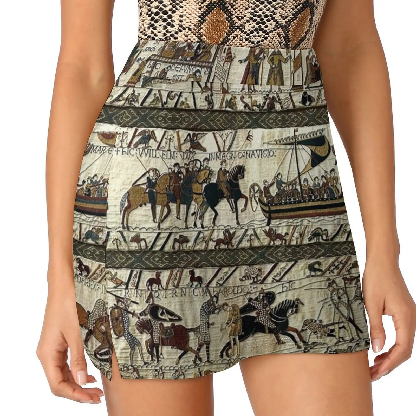 Bayeux Tapestry Mini Skirt Dresses elegant party dresses for women 2025 outfit korean style
