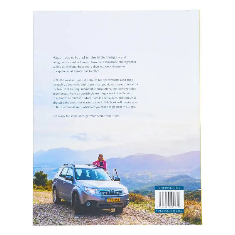 On The Road In Europe  Unforgettable Scenic Road Trips Sabine De Milliano Lannoo Publishers 9789089899774 Book
