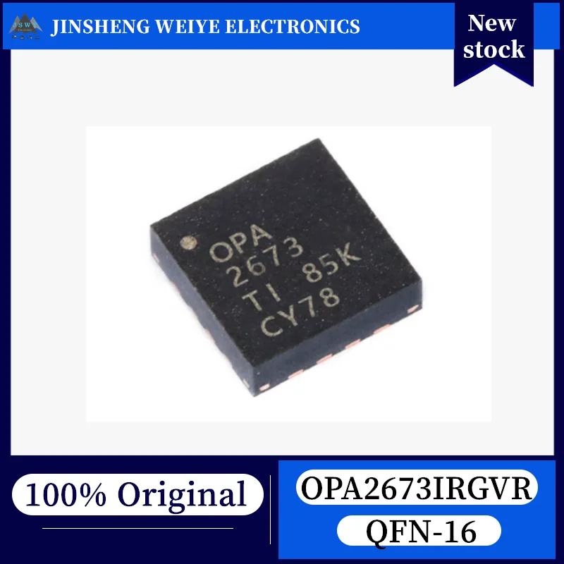 

(5/50 pieces) OPA2673IRGVR OPA2673 QFN16 Dual Operational Amplifier, 100% New, Original, In Stock, Chipset