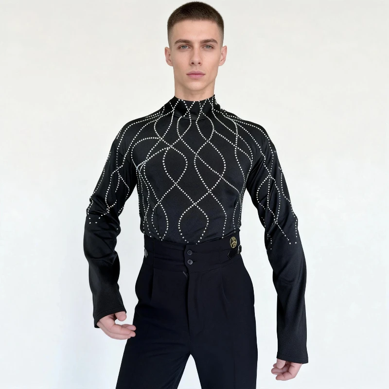 combinaison-de-danse-latine-pour-homme-adulte-col-haut-nouvelle-collection-performance-de-competition-manches-longues-paillettes-brillantes-couleur-personnalisee