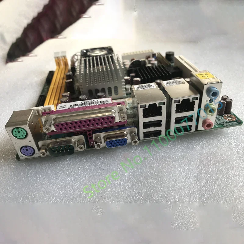 AIMB-252 AIMB-252G2 AIMB-252 REV.A1 para placa-mãe Advantech Industrial Mini-ITX suporta cartão CF com portas de rede duplas AIMB