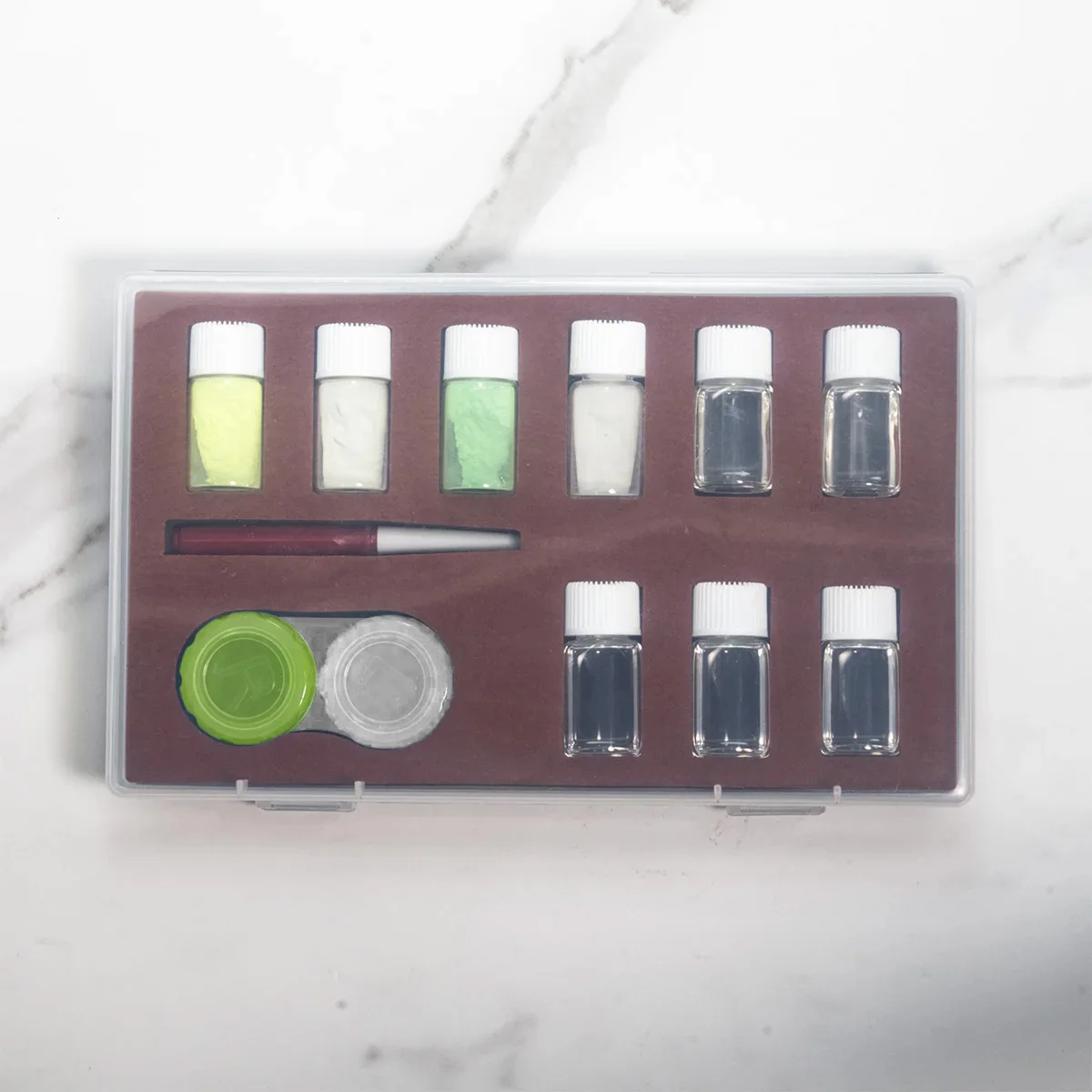 

Флуоресцентная пудра для ремонта часов, 4 цвета, многофункциональный набор светящейся пудры с лотком, ручка, инструмент для ремонта часов для часовщиков