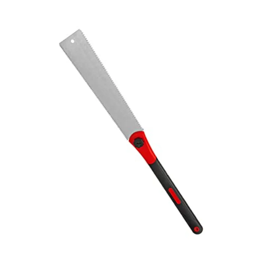

Double Edged Hand Saw, 32cm/12.5" Japanese Ryoba Pull Saw Flexible Flush Cut Saw for Fine and Coarse Cutting Woodworking Red