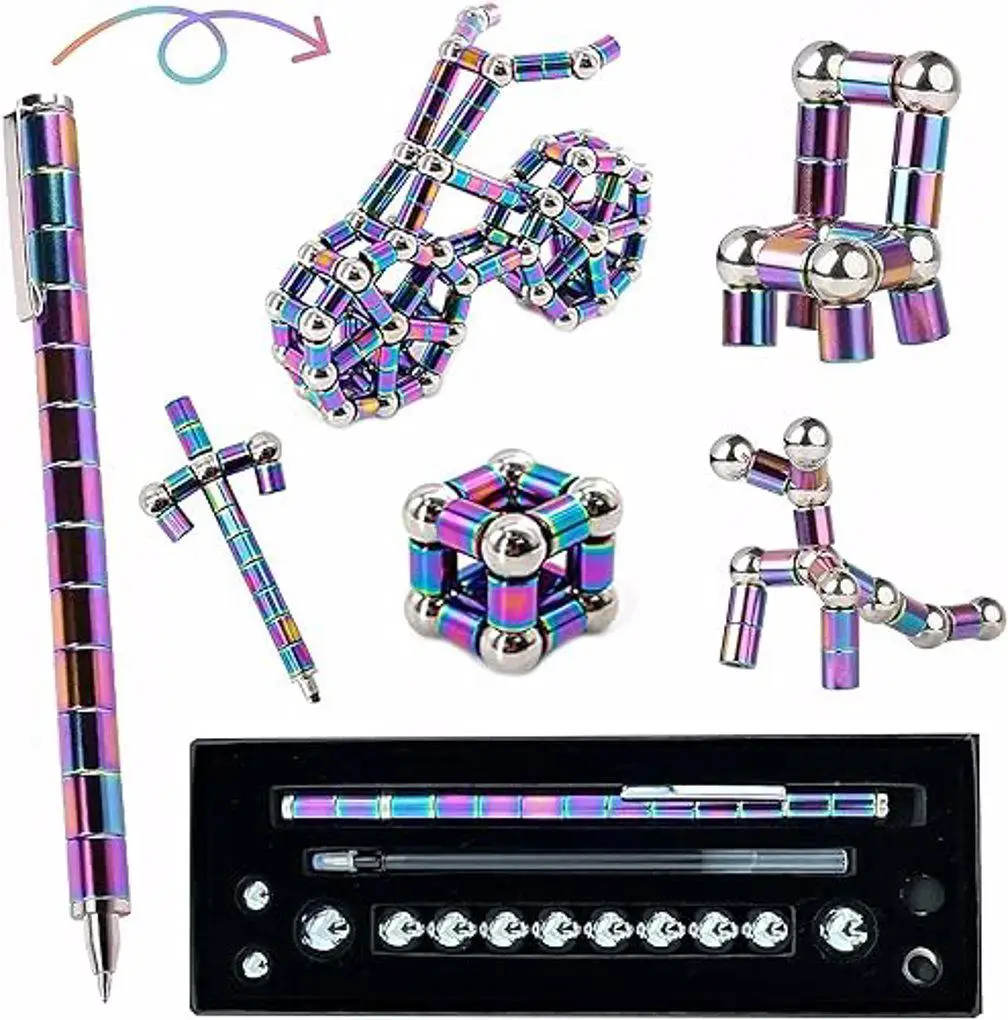 Magnetic Fidget Pen Writing Tool For Creative Minds Creative Gift For Everyone Multi-accessory