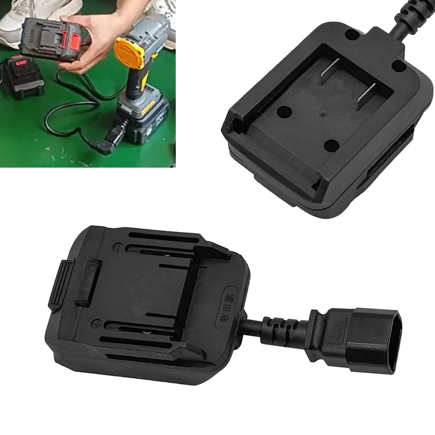 محول طاقة البطارية تقريبا. 95x74x33mm BL1830 BL1840 BL1850 محول 18 فولت متوافق مع BL1830 متوافق مع BL1840