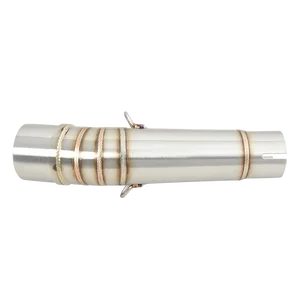 Sistemas de escape de motocicleta Slip On para Honda, Mid Link Pipe Escape, 51mm Silenciador para Honda NC700, NC700X, NC700S, NC750, NC750X, NC750S, 2012-2023 8 principais vendas ponteira escapamento nc750x - №5