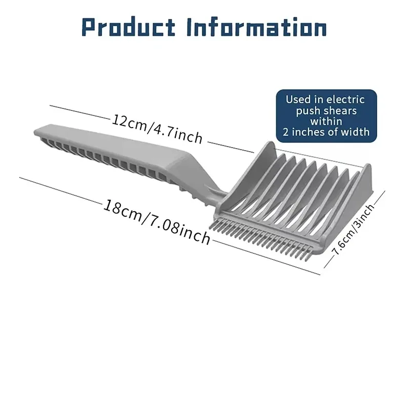 전문가용 이발사 빗 남성용 스타일 플랫 헤어 빗 그라데이션 헤어 빗 블렌딩 및 커팅용, 살롱 스타일링 이발사 빗 세트