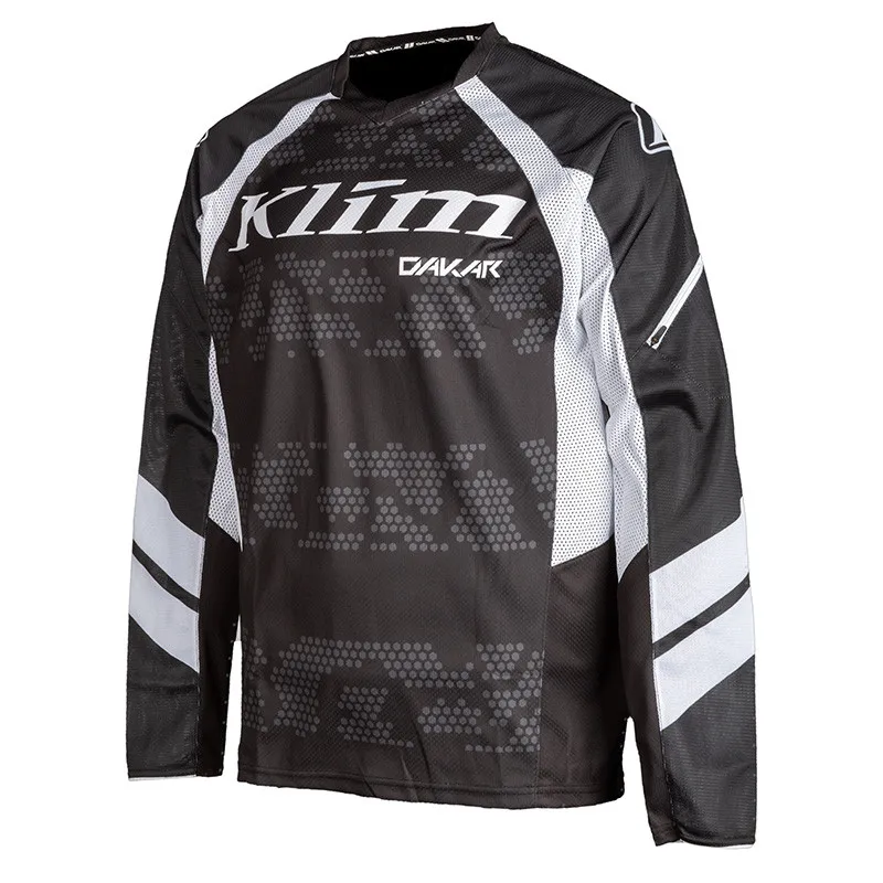 For Klim Dakar Motorcycle T-shirt Racing Men Breathable Long Sleeve Mountain Downhill Bike Clothes DH MTB Motocross Jersey view 2