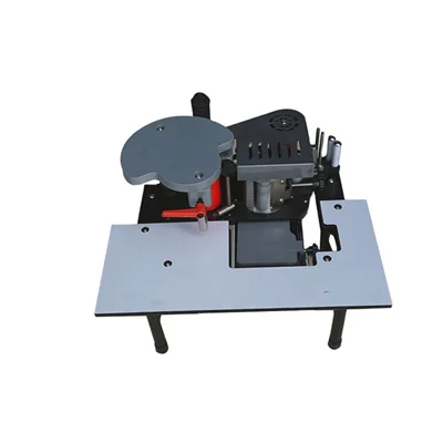 เครื่องปิดขอบไม้ขนาดเล็กแบบพกพา เครื่องปิดขอบอัตโนมัติสำหรับประตูไม้และพีวีซี