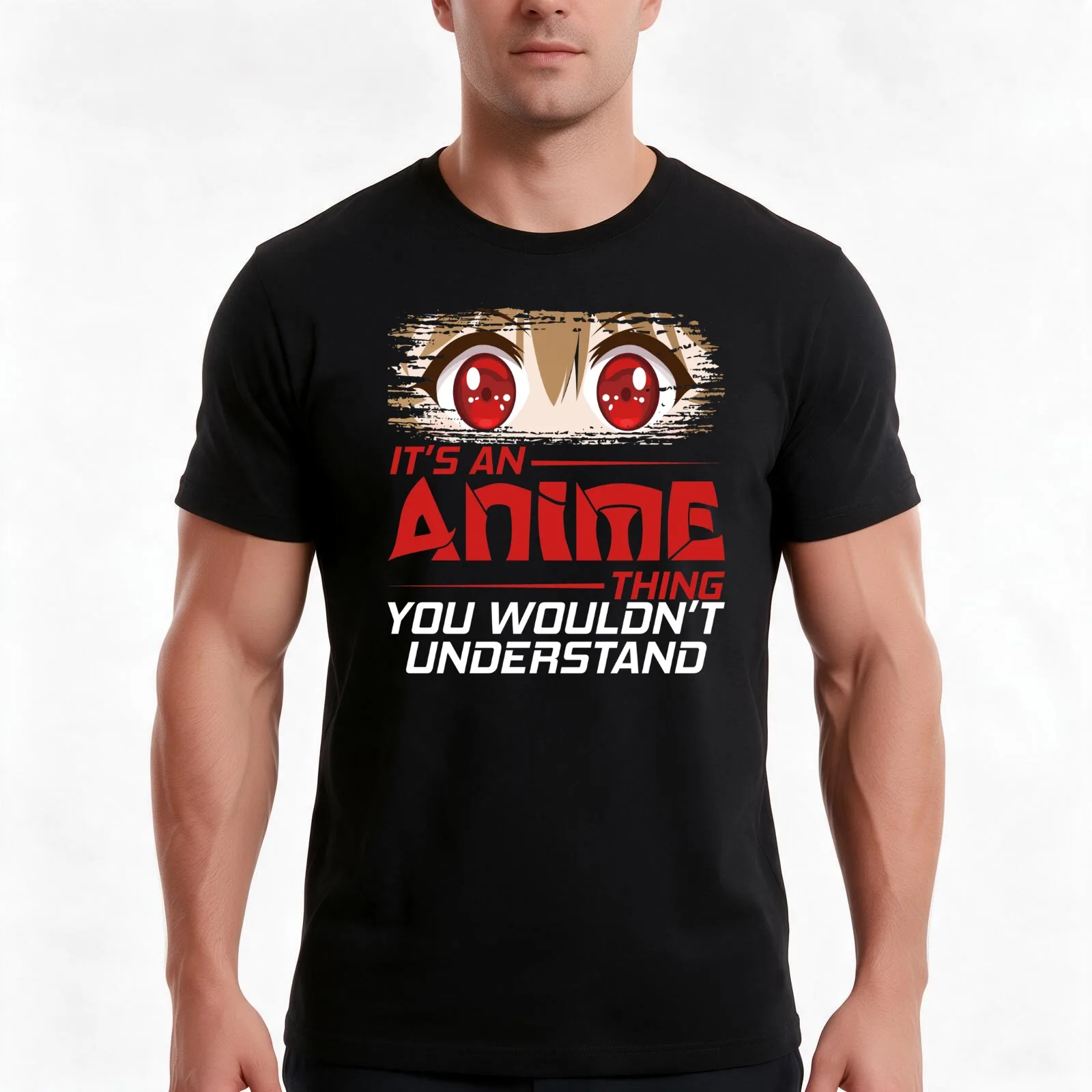 IT'S AN ANIME THING YOU WOULDN'T UNDERSTAND FUNNY CUTE ANIME GIRL GIFT T-Shirt Summer Casual Cotton Tee Vintage Graphic Print