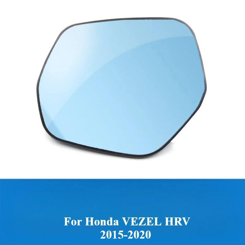 

For Honda VEZEL HRV 2015-2020 Rearview Mirror Heating Wide Angle Dynamic Turn Signal Anti-glare HD Blue Mirror Reversing Mirrors