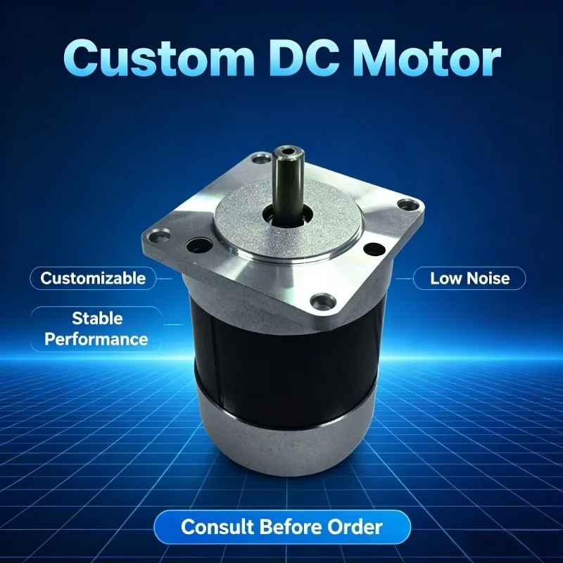 For Micro DC Permanent Magnet Motor for Automation Equipment Custom Product Please Contact Us for Price & Specification