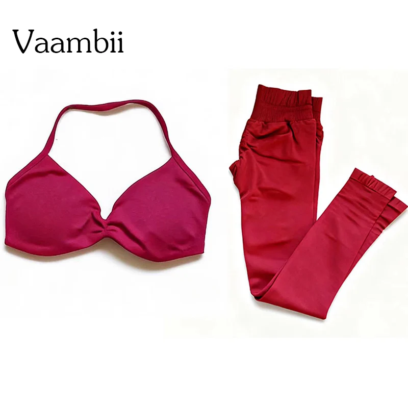 

Impact Strappy Bra+Leggings Workout Gym Clothing Seamless Sports Suits Women's Tracksuit Fitness Yoga Sets Sportswear