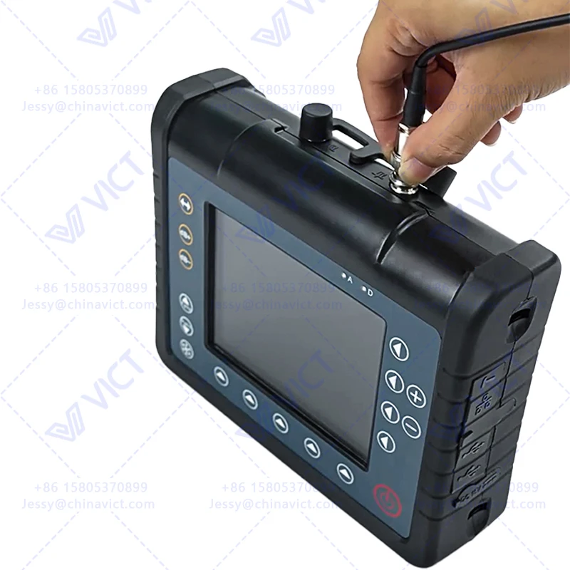 Detector ultrassônico de falhas para inspeção de solda