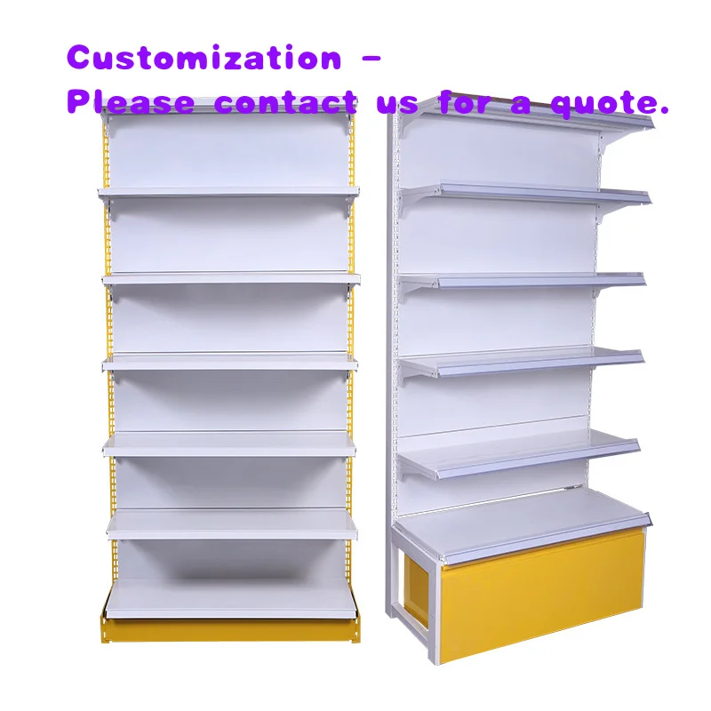 custom.Steel Snack Display Shelf Supermarket Convenience Store Light Duty Supermarket Rack 5-Layer Food Business