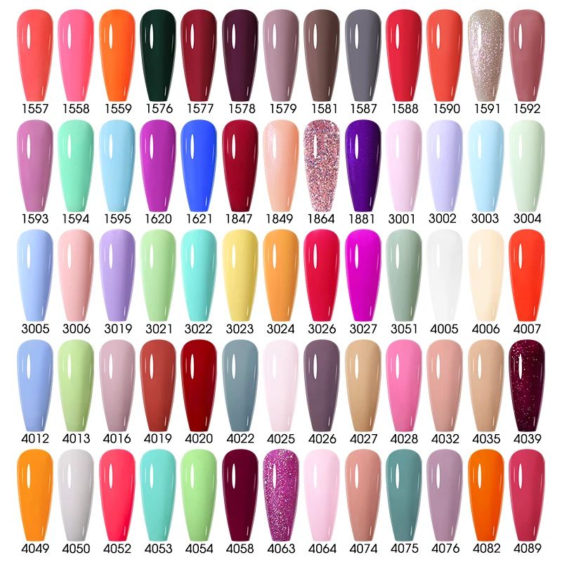 Clou Beaute Gel Polish Nail Art Neon Summer Sugar Color Base Top Coat Macaron Candy Soft Pink Yellow Blue UV LED Gel Varnish 8ml