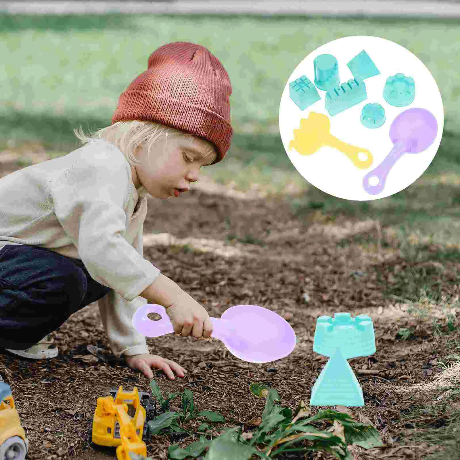 Buitenspeelgoed voor peuters Strandkasteel Zand maken Slijtvast Interactief Graven Kinderspeelgoed